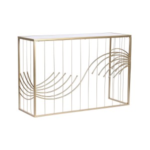 Konsole Home ESPRIT Gold Spiegel 120 x 40 x 80 cm