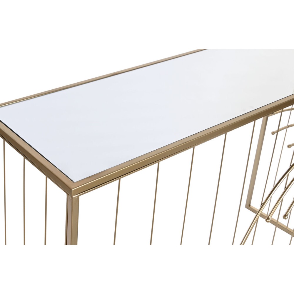 Konsole Home ESPRIT Gold Spiegel 120 x 40 x 80 cm