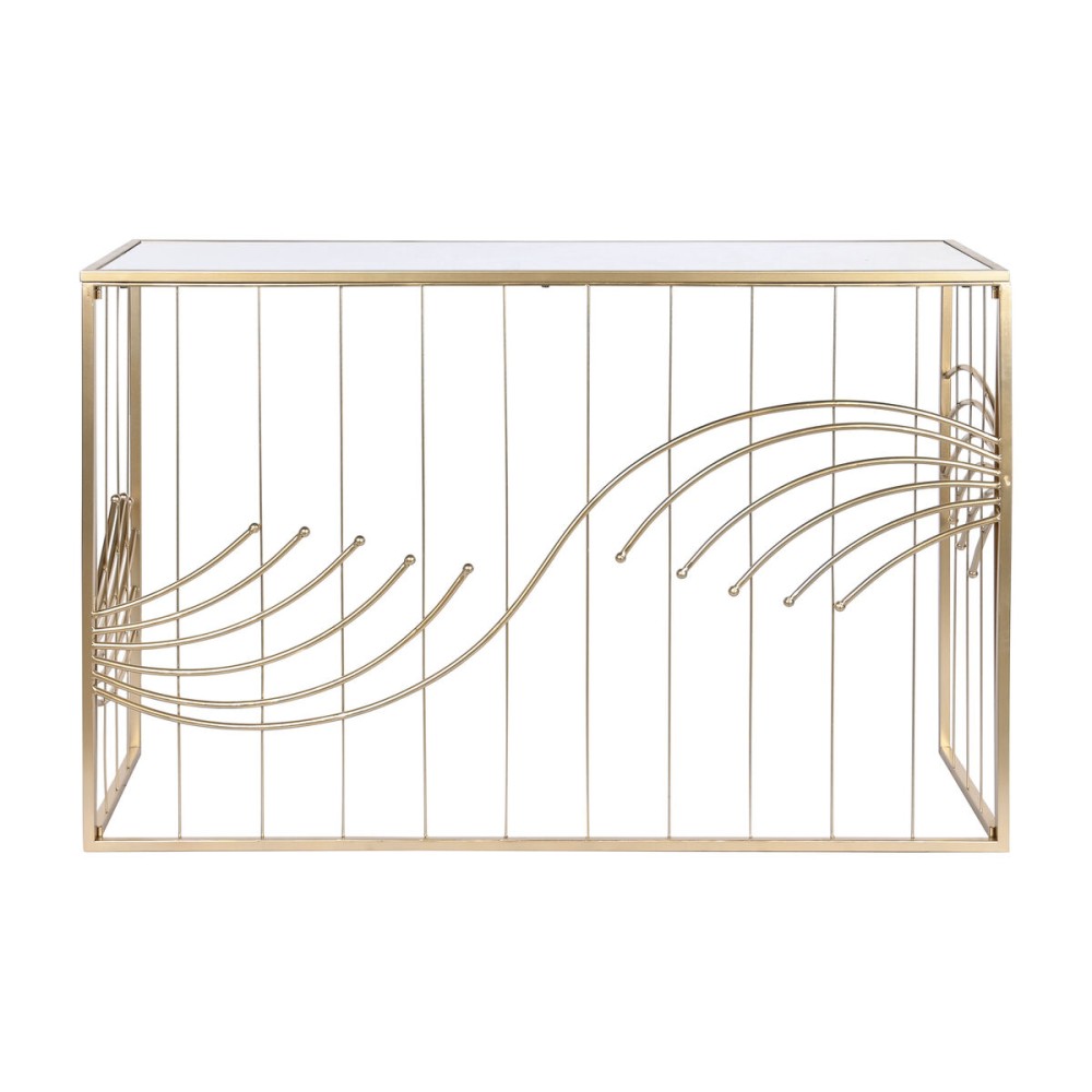 Konsole Home ESPRIT Gold Spiegel 120 x 40 x 80 cm