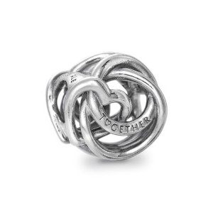 Charms für Damen Pandora FAMILY ALWAYS ENCIRCLED HEART