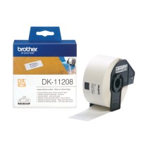 Etiquettes pour Imprimante Brother DK-11208 Blanc/Noir 38 X 90 mm (3 Unités)