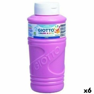 Fingerfarbe Giotto Rosa 750 ml (6 Stück)