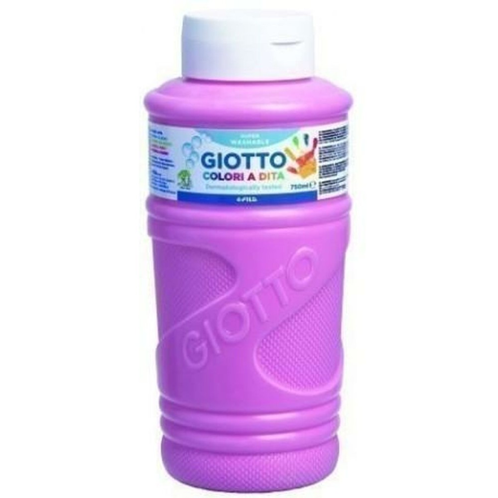 Fingerfarbe Giotto Rosa 750 ml (6 Stück)