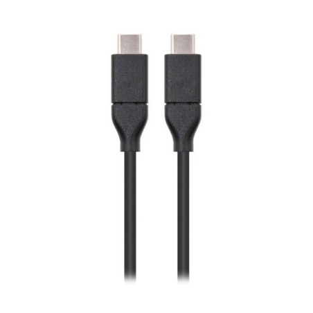 USB-C 3.1 Cable NANOCABLE 10.01.4101 Black (1 m)