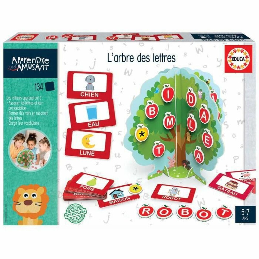 Spiel Kindererziehung Educa The Tree of Letters (FR)