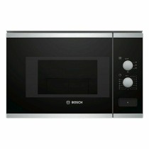 Micro-ondes intégrable BOSCH 20 L 800W Noir (Reconditionné C)