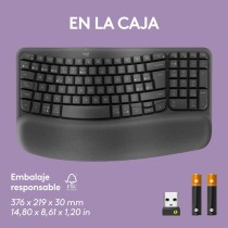 Tastatur Logitech 920-012296 Graphit Spanisch QWERTY