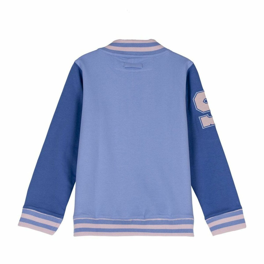 Jungen Sweater ohne Kapuze Stitch Blau