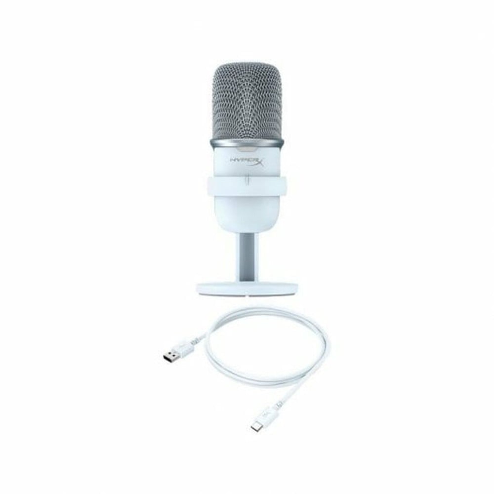 Microphone de Bureau HyperX SoloCast 519T2AA Blanc