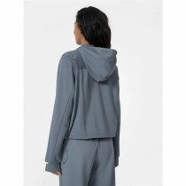 Sweat à capuche femme 4F Gris