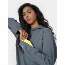 Sweat à capuche femme 4F Gris