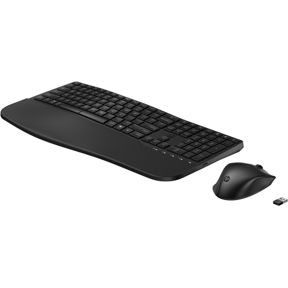 Keyboard and Mouse HP 8T6L7UTABE Black