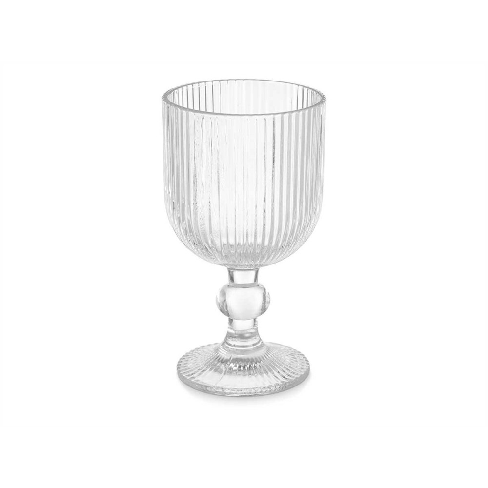 verre de vin Rayures Transparent verre 260 ml (6 Unités)