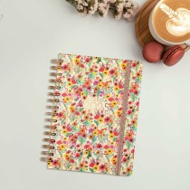 Diary Finocam YOU A5 15,5 x 21,2 cm 2025 Floral