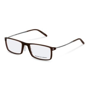 Men' Spectacle frame Porsche Design P8384-D-55 Brown Ø 55 mm