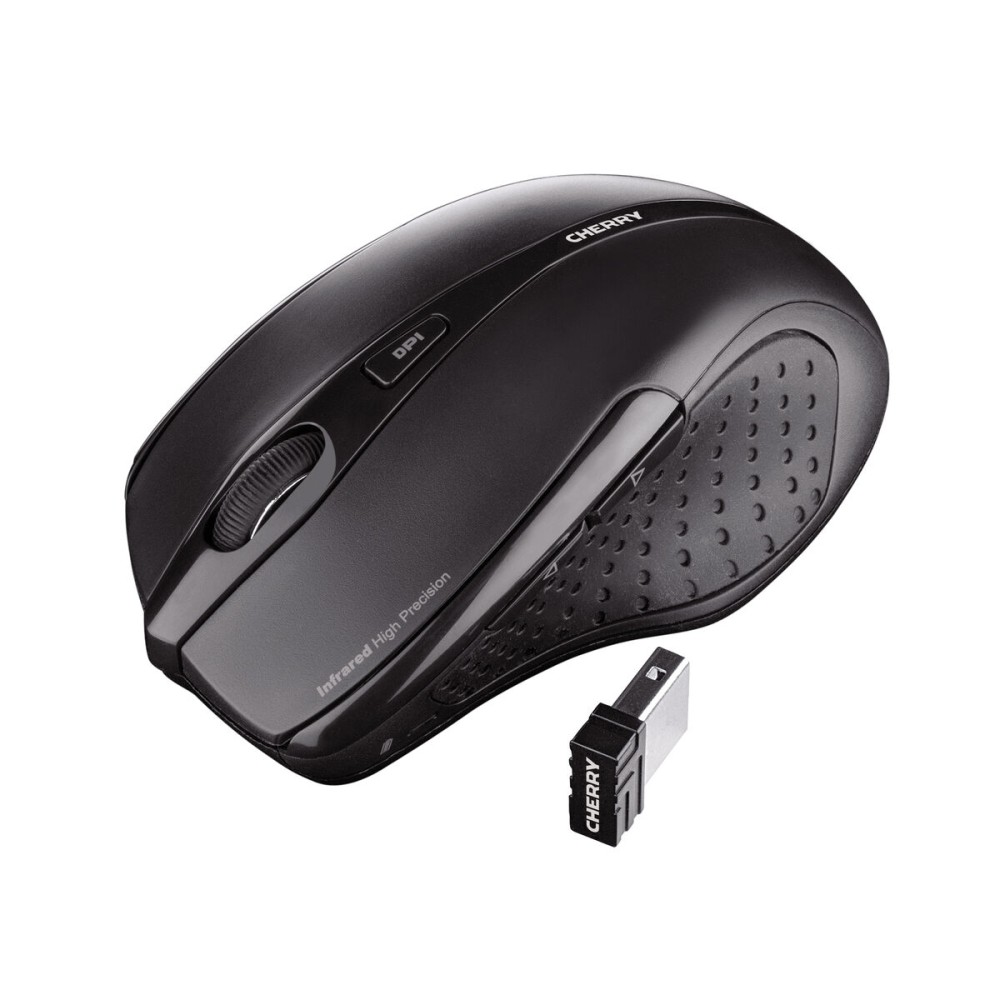 Schnurlose Mouse Cherry JW-T0100 Schwarz 1750 dpi