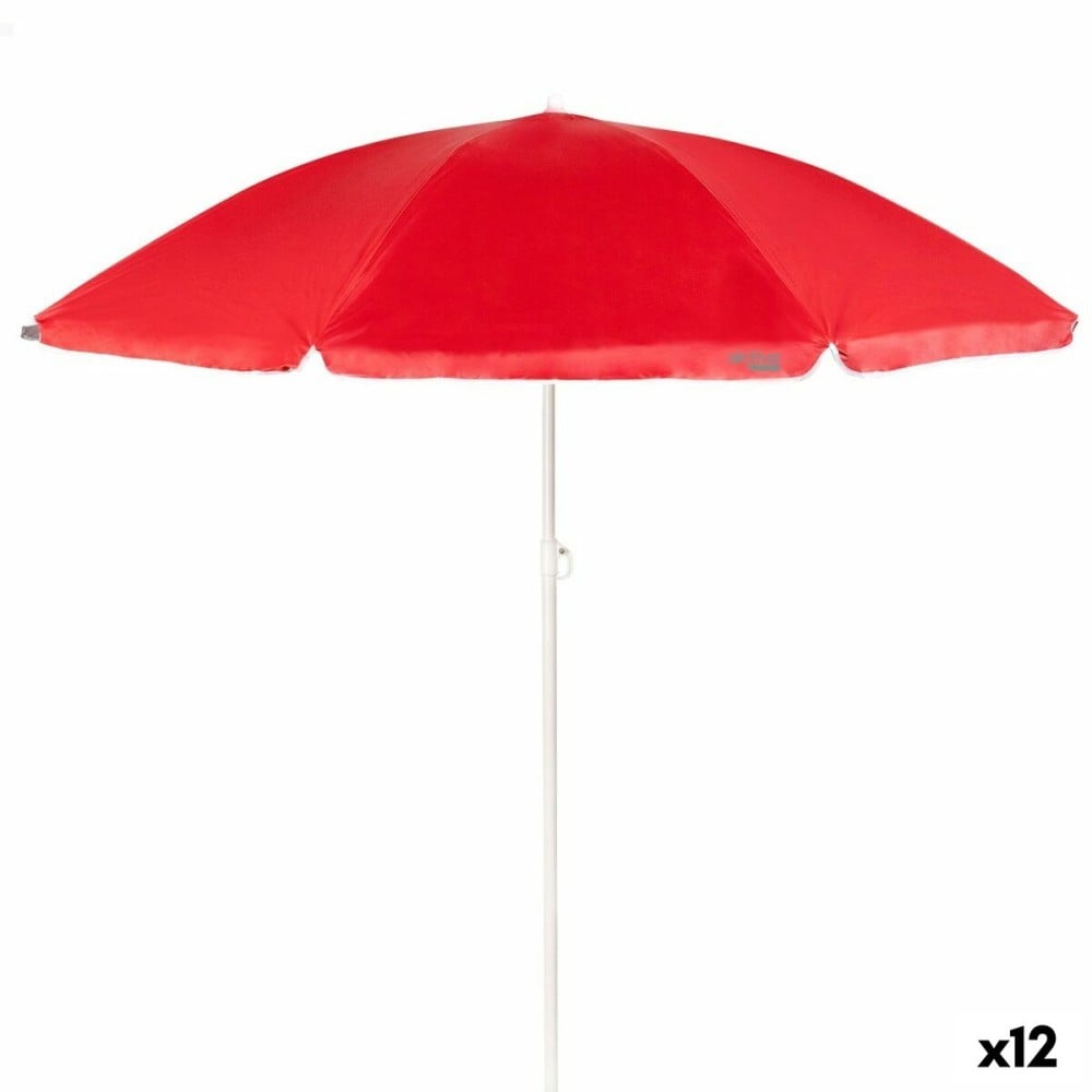 Parasol Aktive UV50 Ø 160 cm Polyester Métal 160 x 166 x 160 cm (12 Unités)