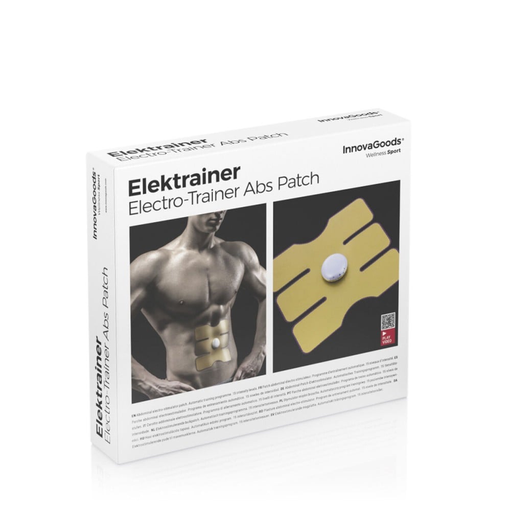 Bauchpflaster zur Elektrostimulation Elektrainer InnovaGoods