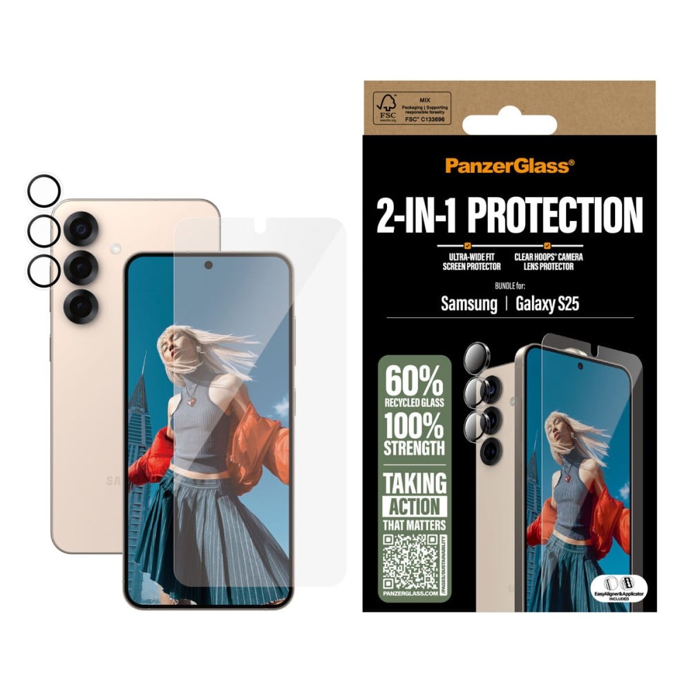 Bildschirmschutz fürs Handy PanzerGlass Samsung S25