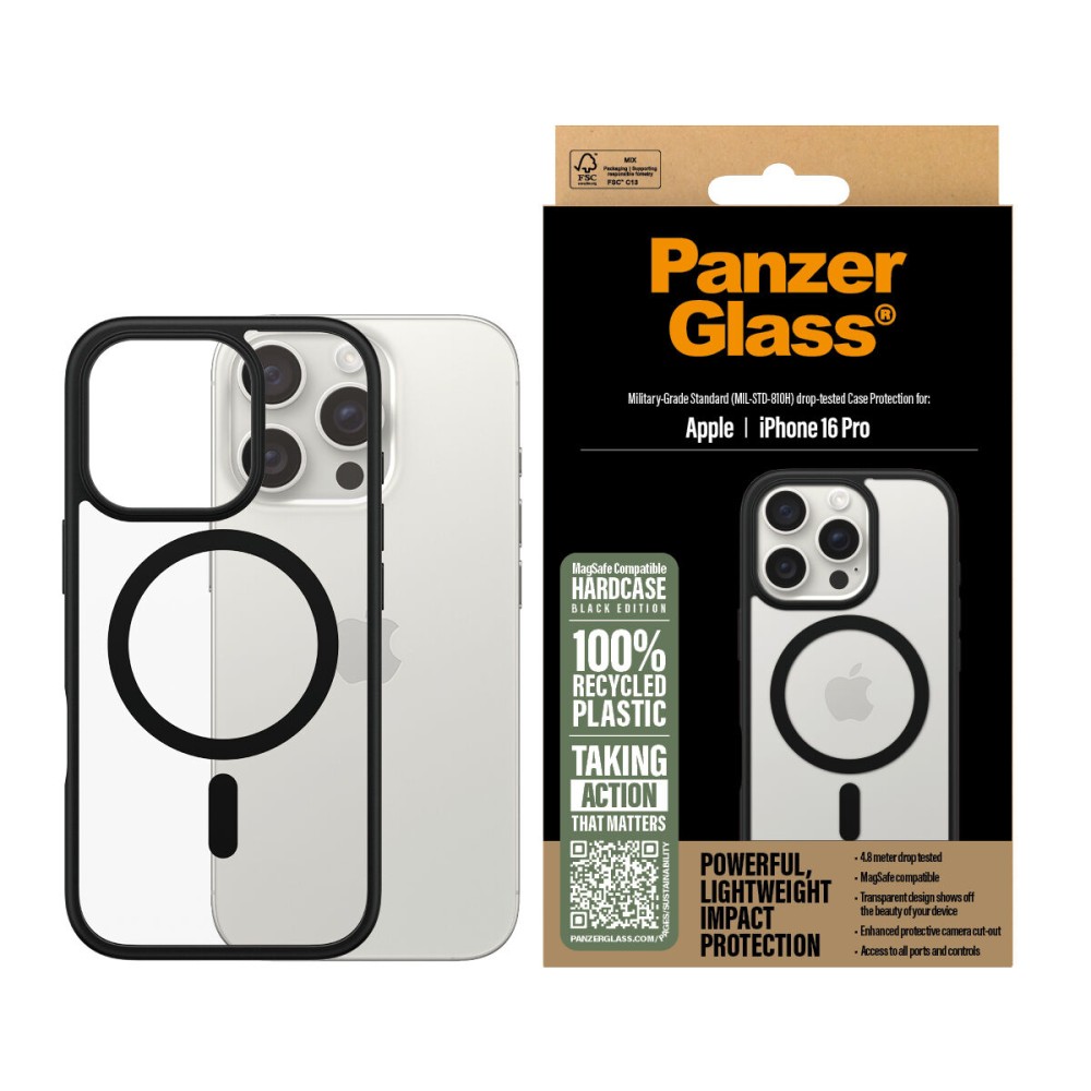 Bildschirmschutz fürs Handy PanzerGlass iPhone 16 Pro Apple