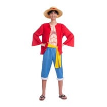 Verkleidung für Erwachsene One Piece Luffy (5 Stücke)