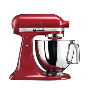 Küchenmaschine KitchenAid 5KSM125EER Rot 300 W 4,8 L