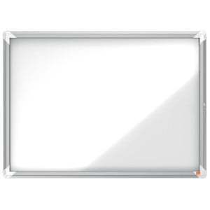 Bulletin board Nobo White Aluminium Crystal 69,2 x 97,2 x 4,5 cm