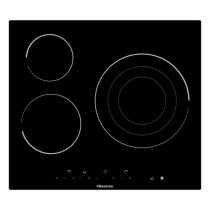 Glass-Ceramic Hob Hisense E6322C Black 5700 W