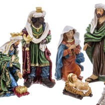 Décorations de Noël Multicouleur Polyrésine Naissance/Crèche 31,5 cm (9 Pièces)