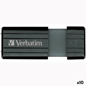 Clé USB Verbatim PinStripe Noir 64 GB