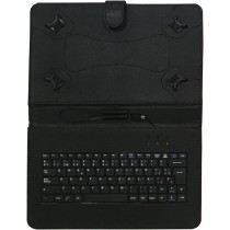 Housse pour Tablette Talius CV-3006 Noir Espagnol Qwerty