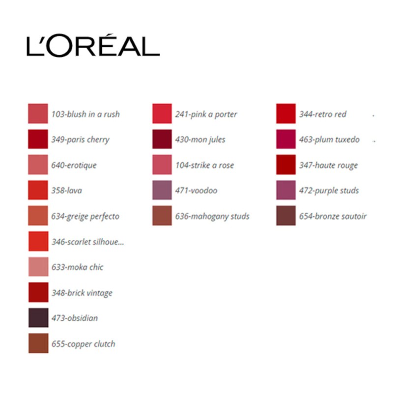 Lippenstift Color Riche L'Oreal Make Up (4,8 g) 3,6 g