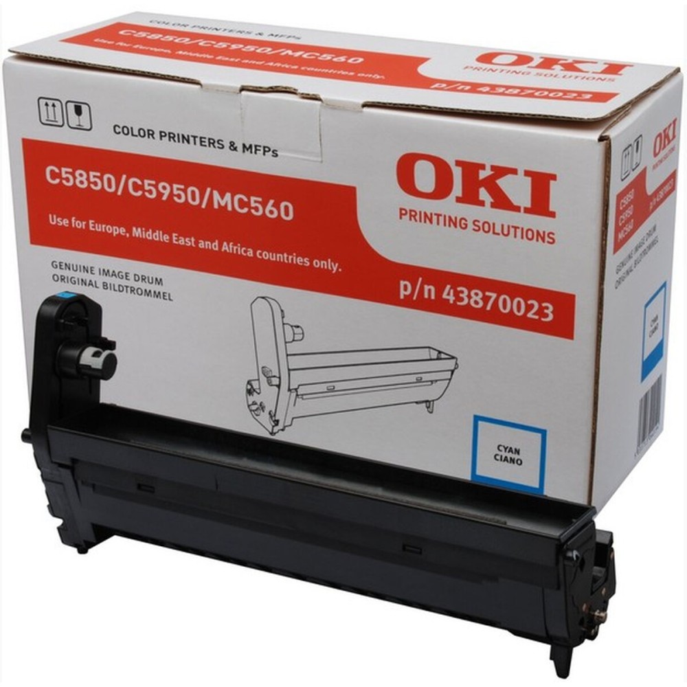 Toner OKI 43870023 Noir Cyan