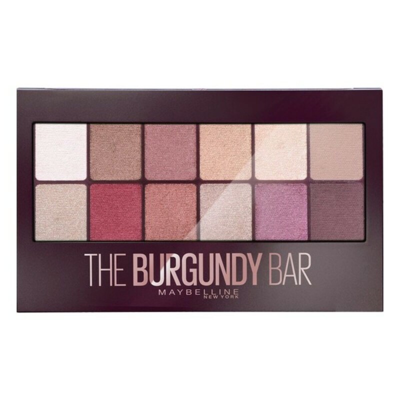 Palette mit Lidschatten The Burgundy Bar Maybelline (9,6 g)