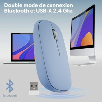 Wireless Mouse T'NB iClick Blue