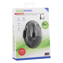 Ergonomic Optical Mouse T'NB Ergo Line Black 1600 dpi