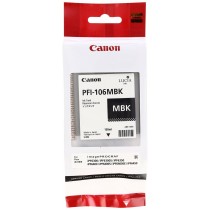 Cartouche d'encre originale Canon PFI-106 MBK Noir Noir mat