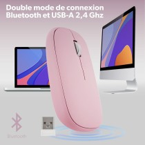 Wireless Mouse T'NB iClick Pink