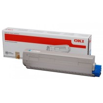 Toner OKI MC861 MC861+ Gris Cyan