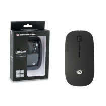 Souris Optique Sans Fil Conceptronic LORCAN01 Noir 1600 dpi