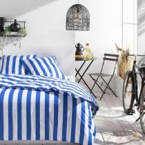 Housse de Couette TODAY Summer Stripes Bleu 240 x 220 cm