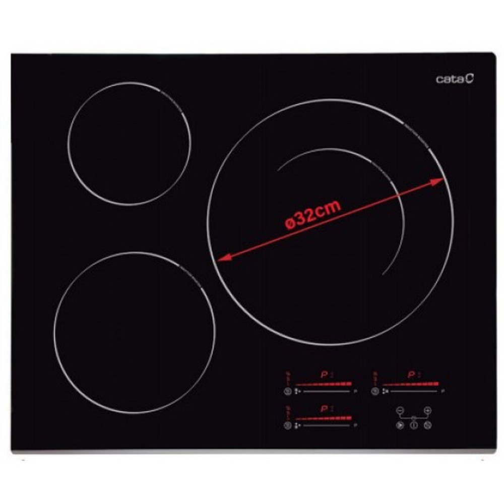 Induktionskochfeld Cata INSB6032BK /A 3F 60 cm 7100 W