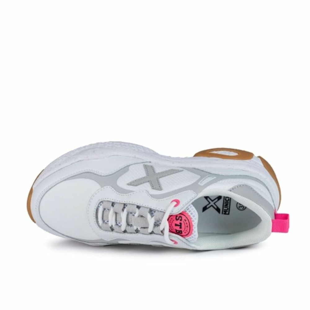 Chaussures de Sport pour Enfants Munich Sabbia 08 Blanc