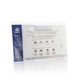 Masque en tissu hygiénique réutilisable Gas Luanvi Taille M Pack de 3 unités