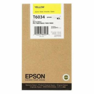 Original Ink Cartridge Epson GF Stylus Pro 7880/9880 Yellow