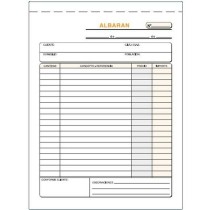 Invoice Check-book 15 x 21 cm (10 Units)