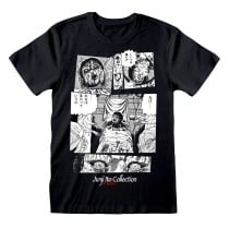 T shirt à manches courtes Junji Ito Surgery Noir Unisexe