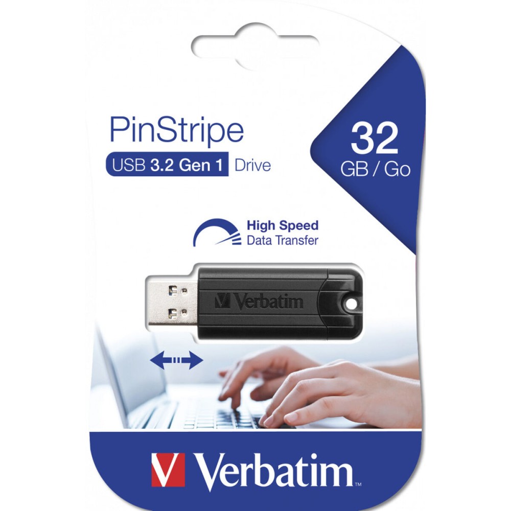 USB stick Verbatim 49317 Black 32 GB (1 Unit)