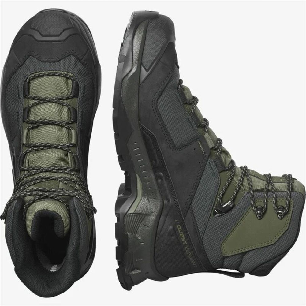 Bottes de montagne Salomon Quest Element Gore-Tex Noir Vert