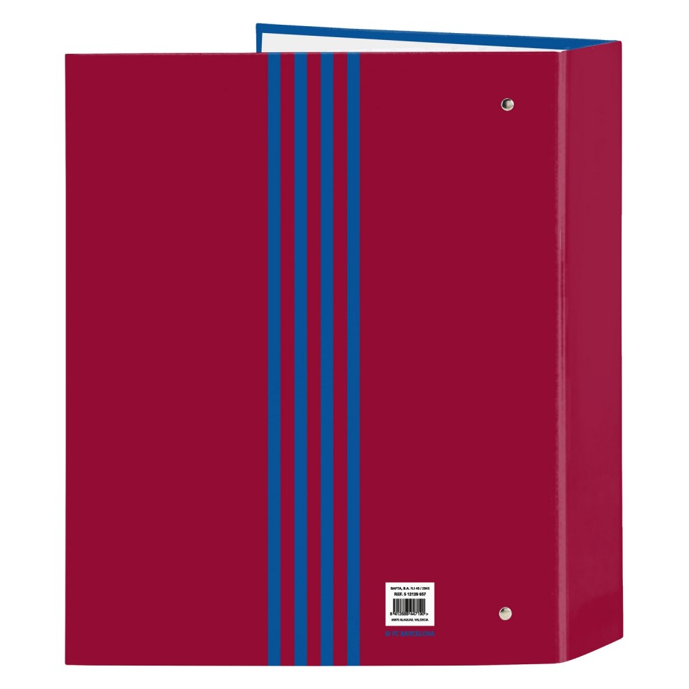 Ring binder F.C. Barcelona M657 Maroon Navy Blue A4 27 x 33 x 6 cm